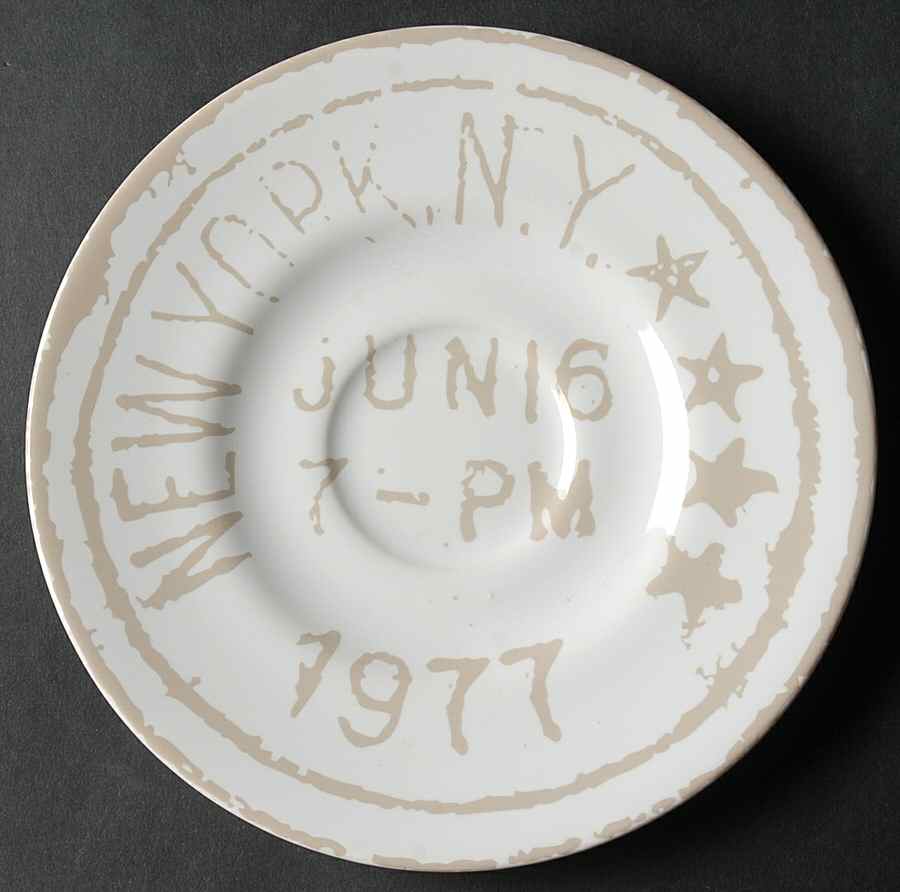 Post Mark Saucer by 222 Fifth (PTS)-1