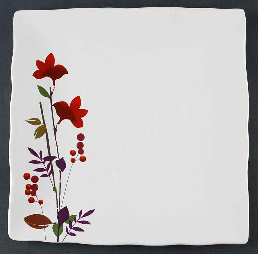 Rhea Square Dinner Plate by 222 Fifth (PTS)-1