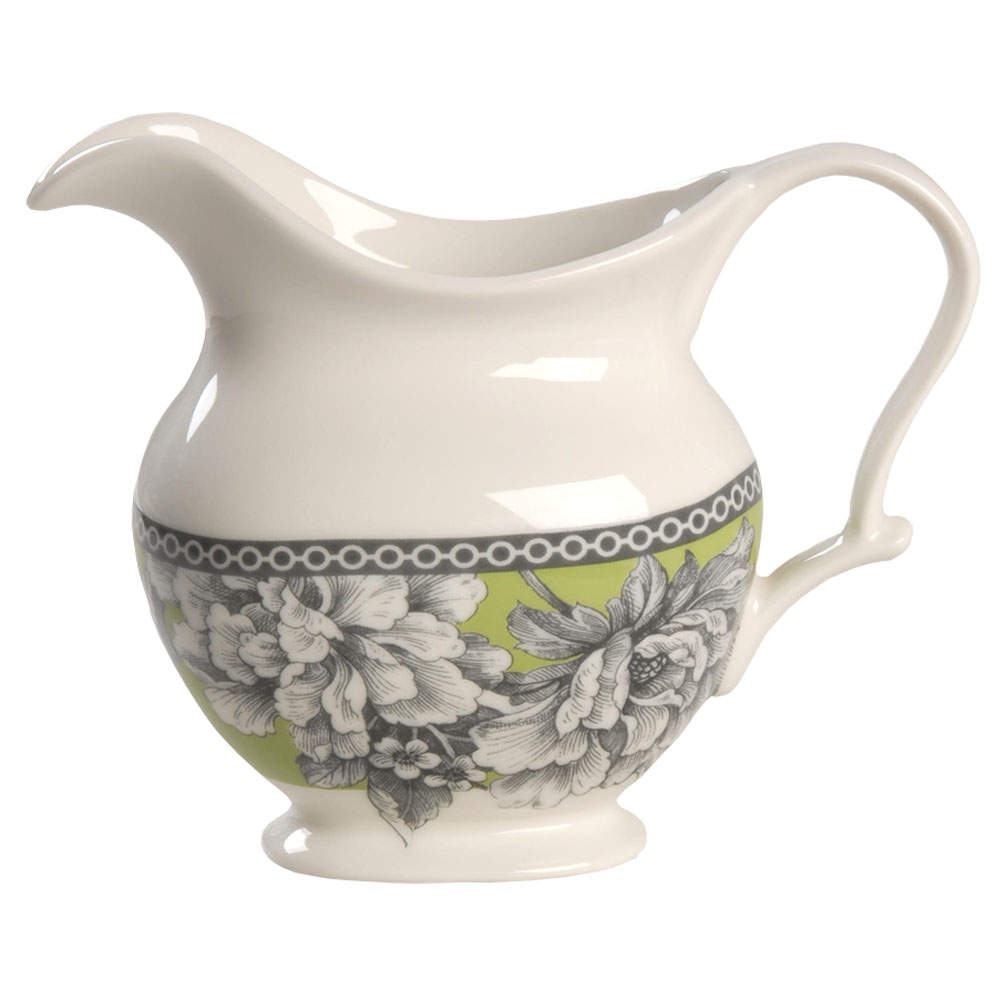Adelaide Green and White Creamer by 222 Fifth (PTS)-1