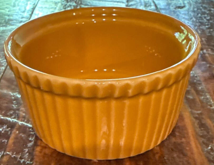 Culinaire Yellow 3" Souffle by Apilco-1