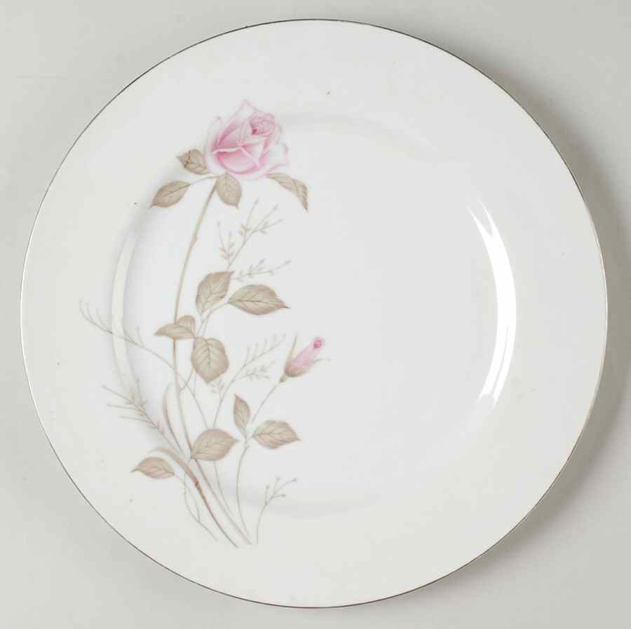 Forever Rose Dinner Plate by Ambiance-1