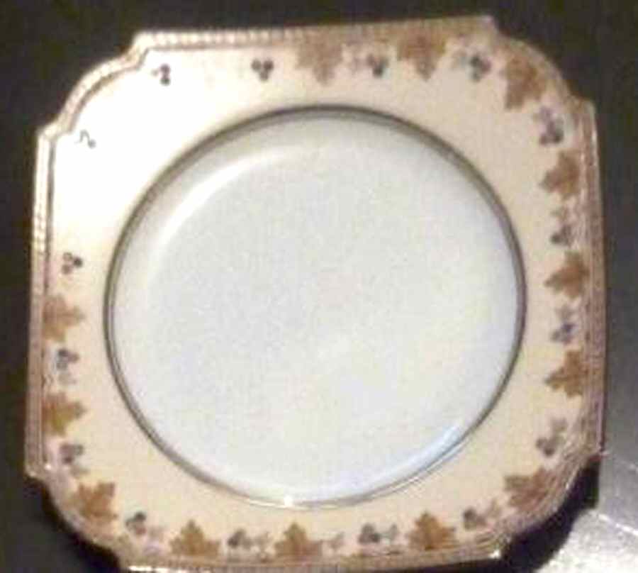 B1538 Square Salad Plate by John  Aynsley & Sons-1