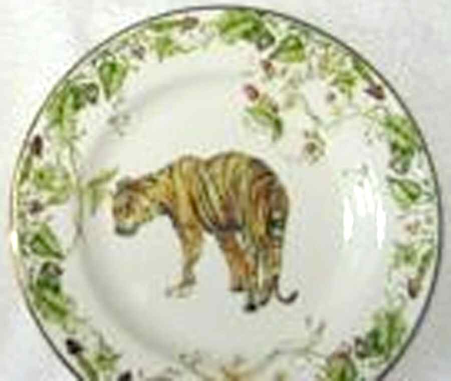 Jungle Salad Plate by American Atelier-1