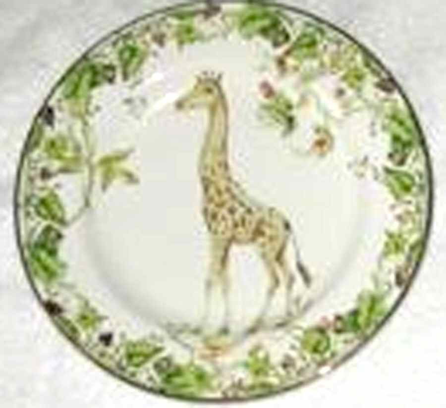 Jungle Salad Plate by American Atelier-1