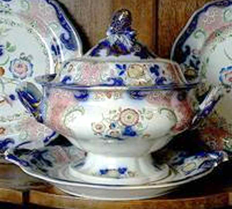 1669 Tureen &  Lid by Ashworth Bros-1