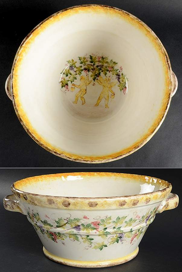 Amorini 12" Round Serving Bowl by Arte Italica-1
