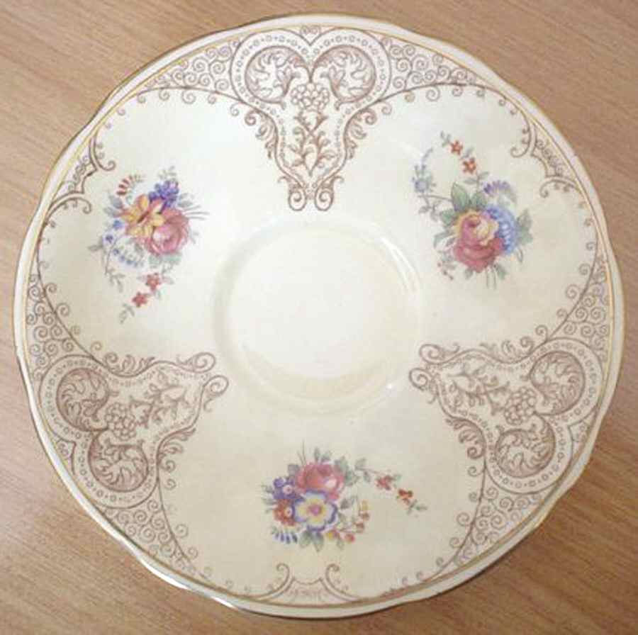C291-7 Saucer by John  Aynsley & Sons-1