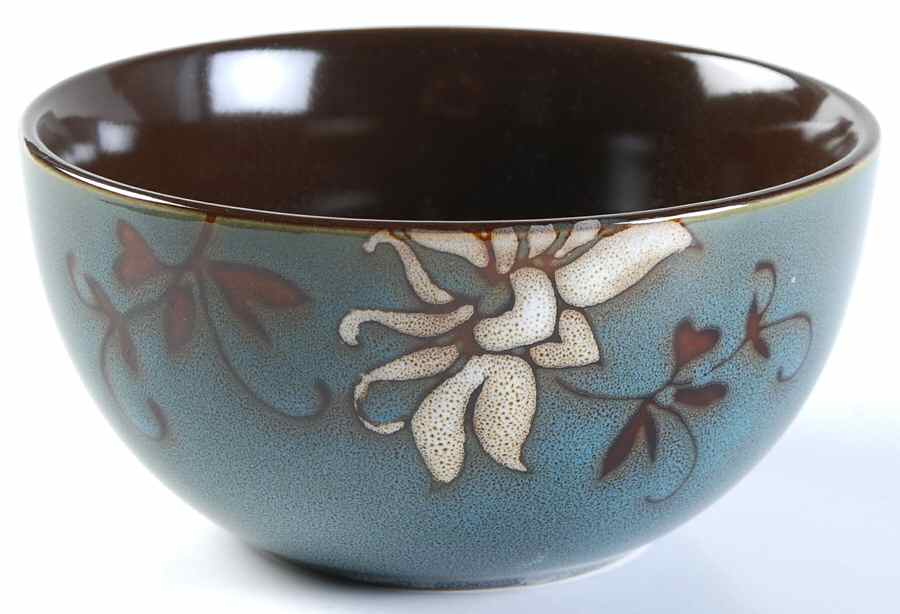 Mirabel Blue Soup/Cereal Bowl by American Atelier-1