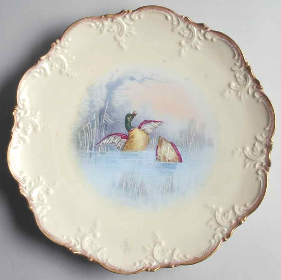 AKF58 Luncheon Plate by A Klingenberg France-Austria-1