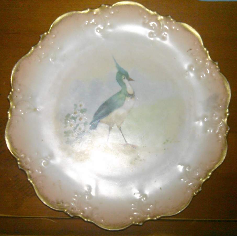 AKF58 Luncheon Plate by A Klingenberg France-Austria-1