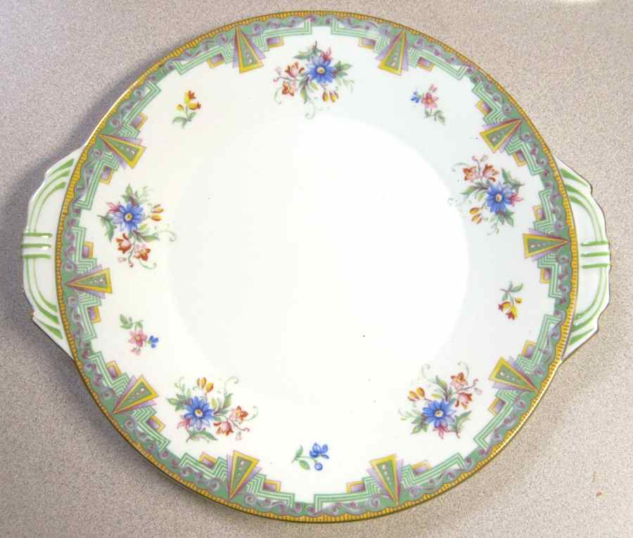 B3870 Handled Cake Plate by John  Aynsley & Sons-1