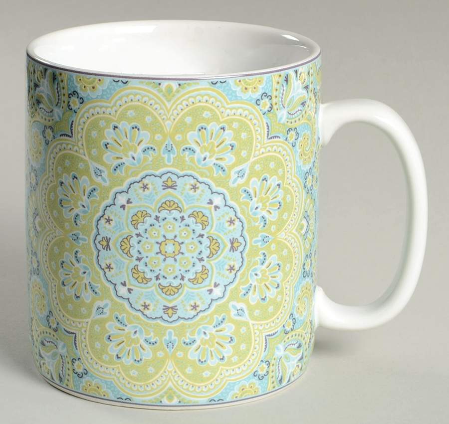 Lyria Teal Jumbo Mug by 222 Fifth (PTS)-1