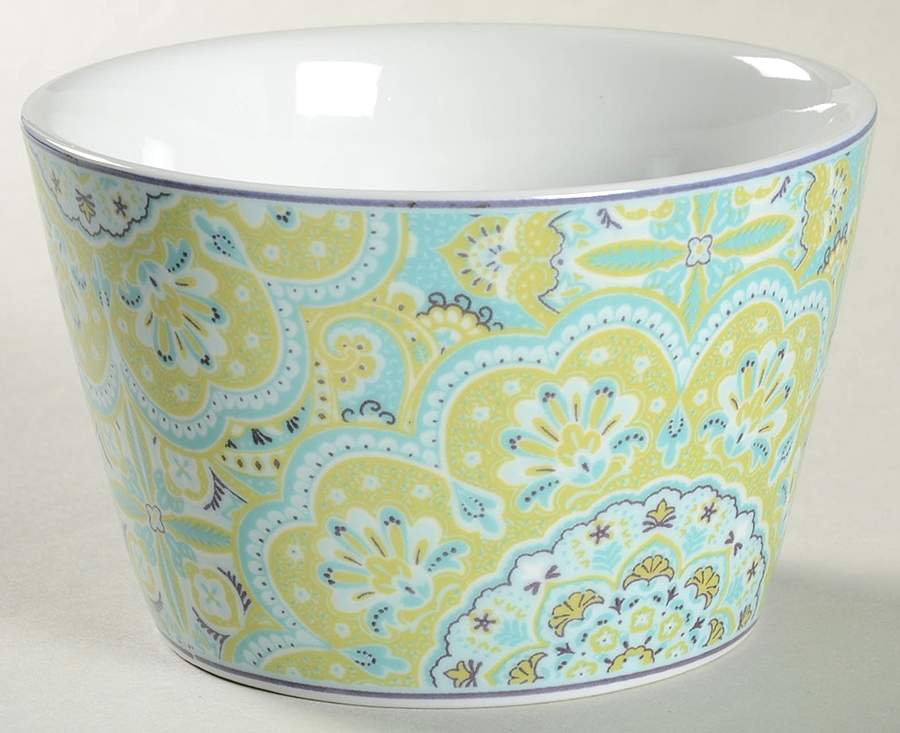 Lyria Teal Individual Appetizer Bowl by 222 Fifth (PTS)-1