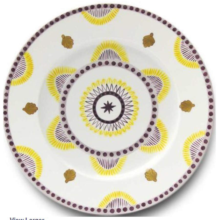 Agra Service Plate (Charger) by Alberto Pinto-1