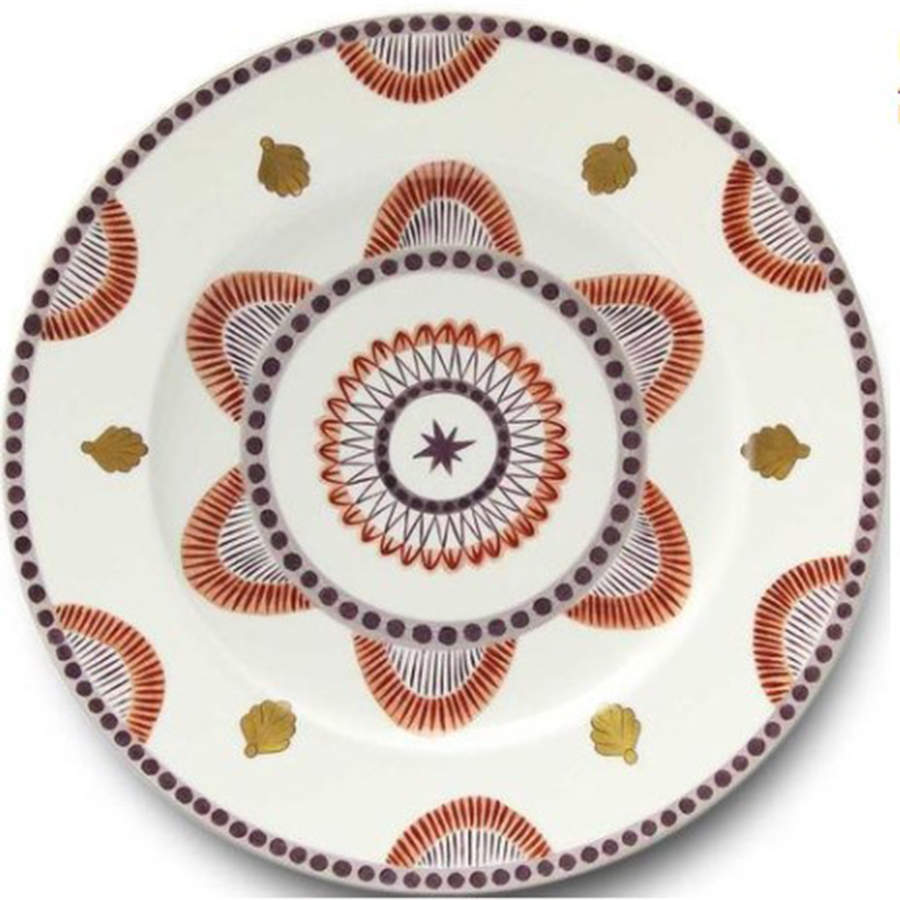 Agra Service Plate (Charger) by Alberto Pinto-1