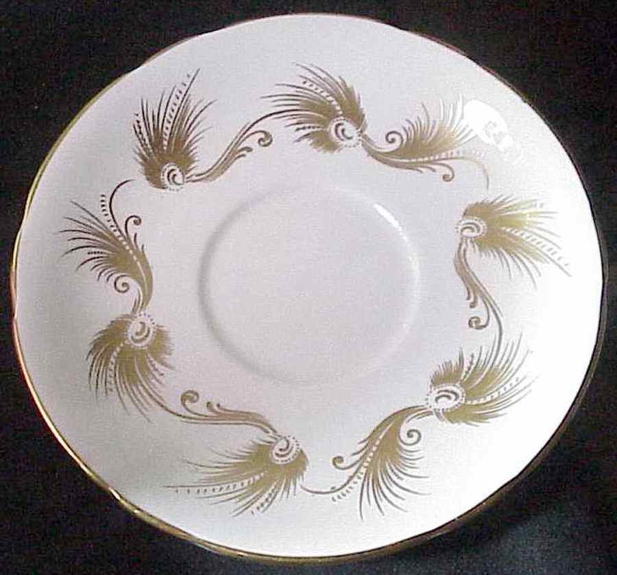 1298 Saucer by John  Aynsley & Sons-1