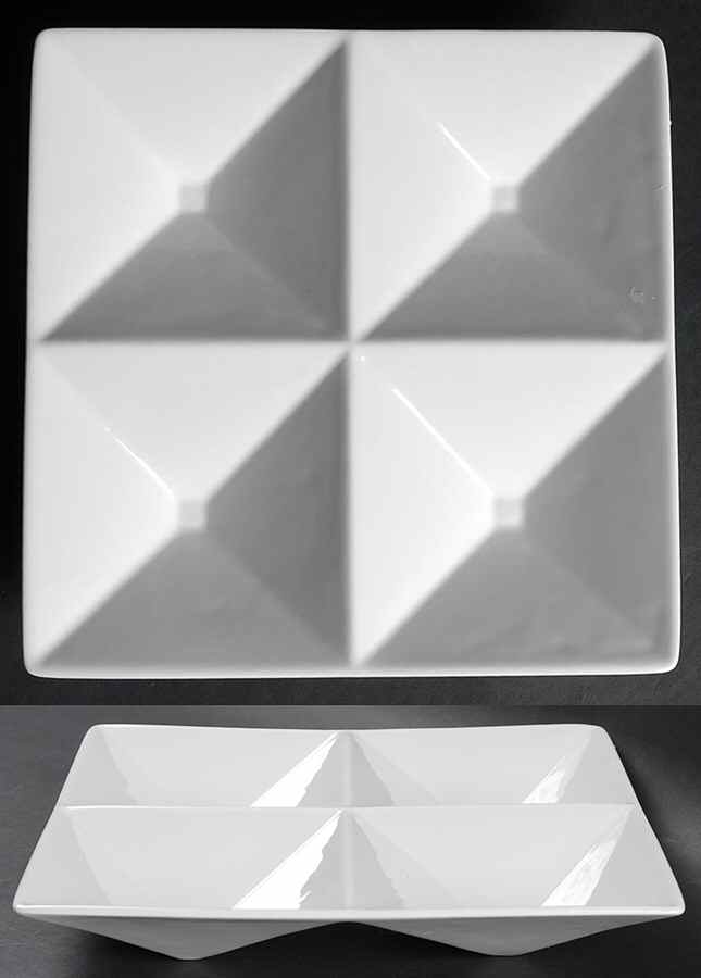 Origami 4 Part Relish by Arabia of Finland-1