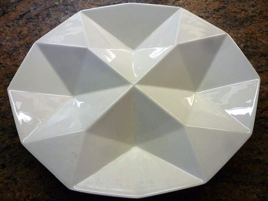 Origami 4-Part Relish by Arabia of Finland-1
