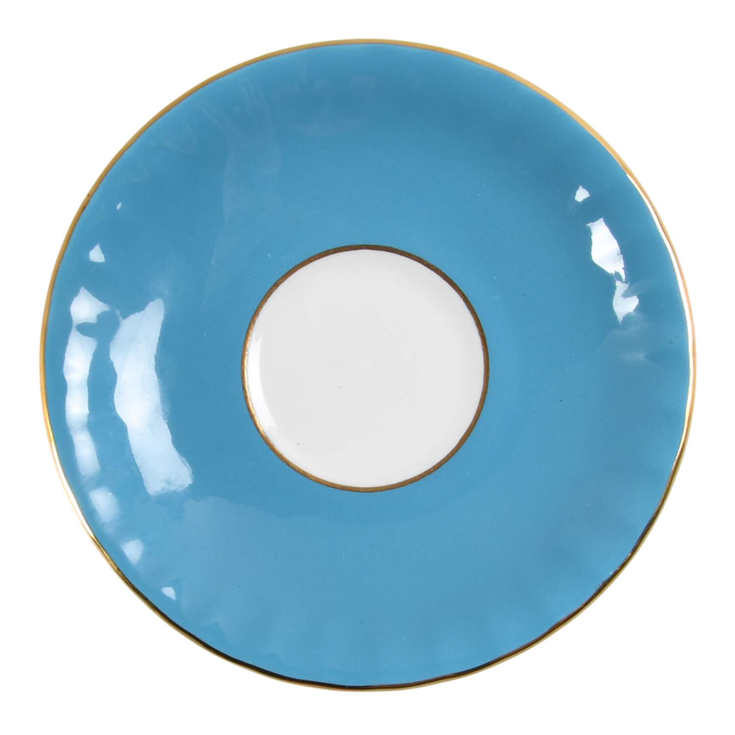 1034 Light Blue Saucer by John  Aynsley & Sons-1