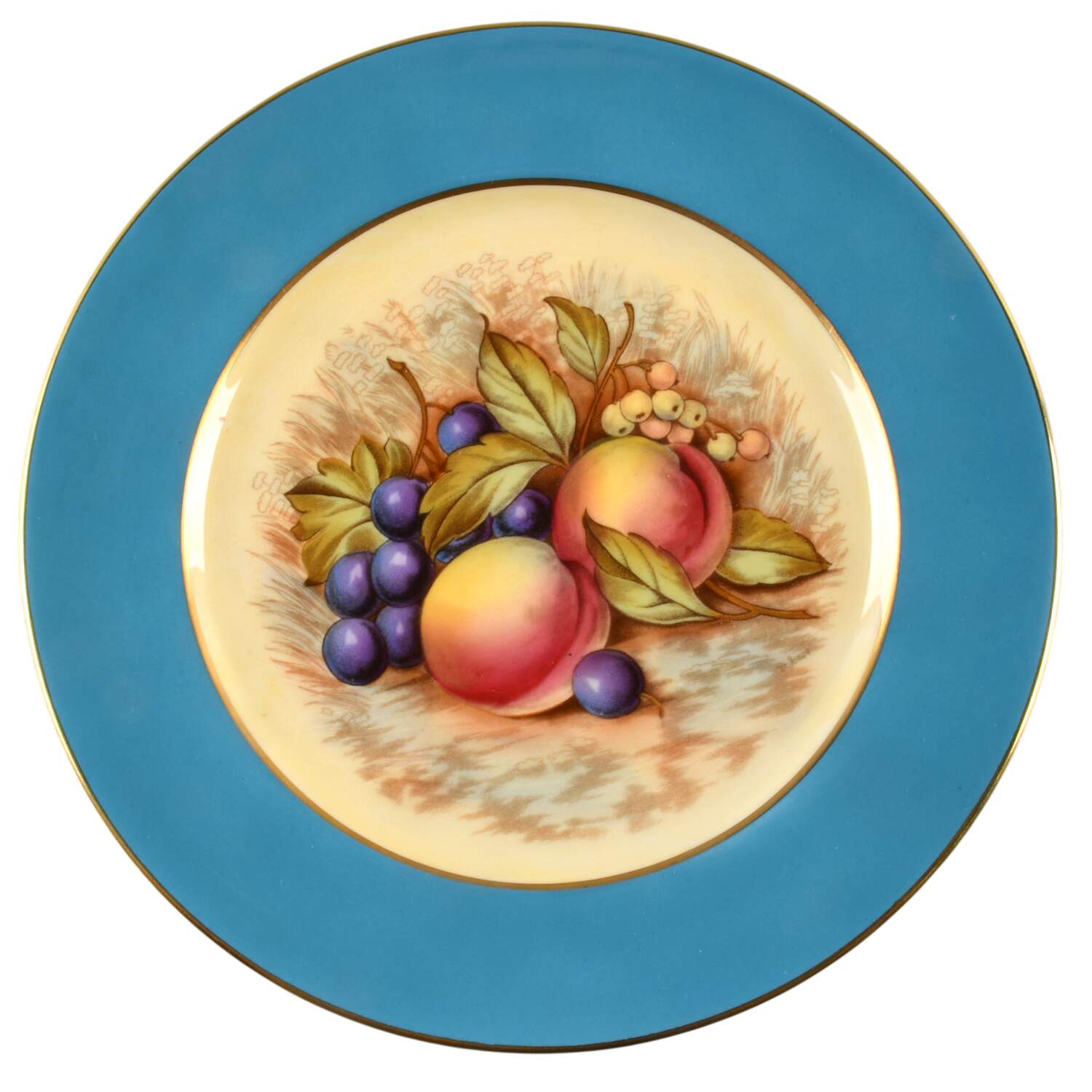 1034 Light Blue Salad Plate by John  Aynsley & Sons-1
