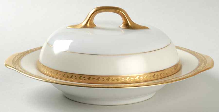 AIH23 Round Covered Butter by AICH (Czech)-1