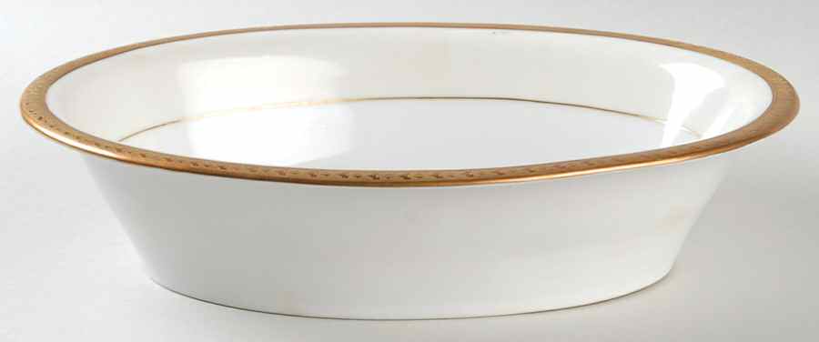 AIH23 9" Oval Vegetable Bowl by AICH (Czech)-1
