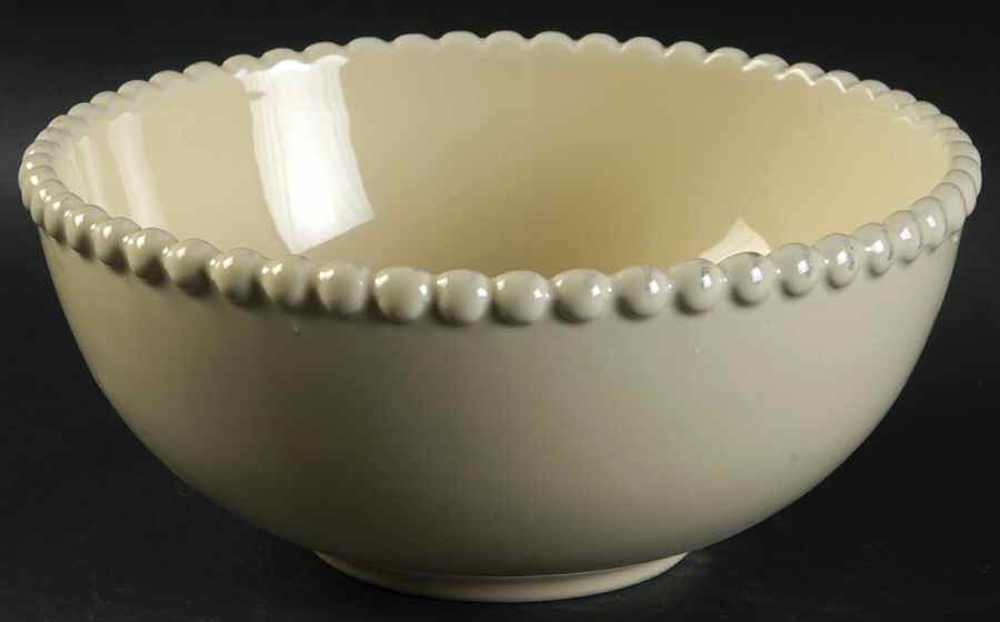 Bianca Bead Crema (Cream) Soup/Cereal Bowl by American Atelier-1
