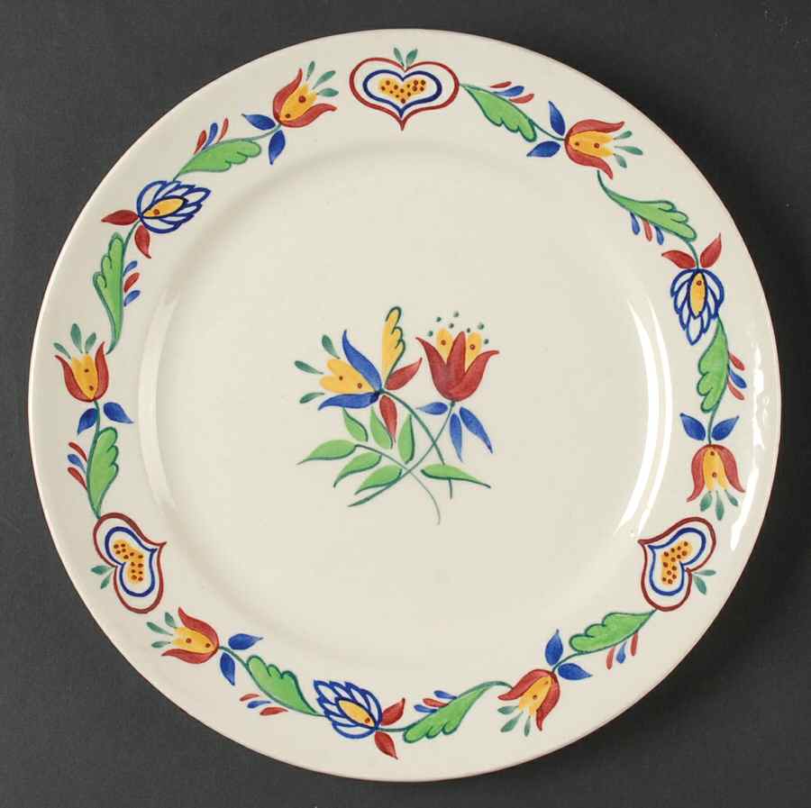 Penryn Off White Dinner Plate by Adams China-1