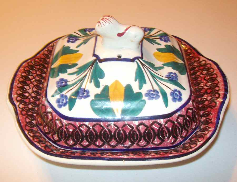 AUL2 Square Covered Butter by Auld Heather Ware-1