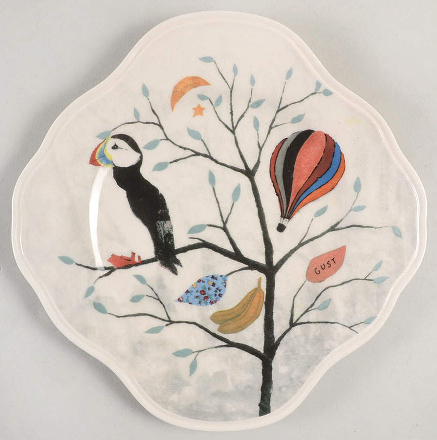 Curious Deciduous Salad Plate by Anthropologie-1