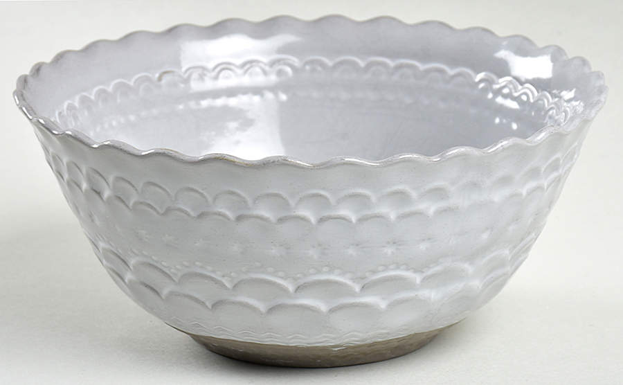 Piecrust Soup/Cereal Bowl by Anthropologie-1