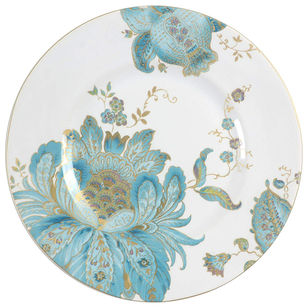 Eliza Teal Salad Plate by 222 Fifth (PTS)-1