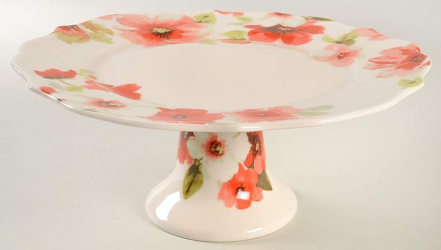 Alicia 10" Diameter Pedestal Cake Stand by 222 Fifth (PTS)-1
