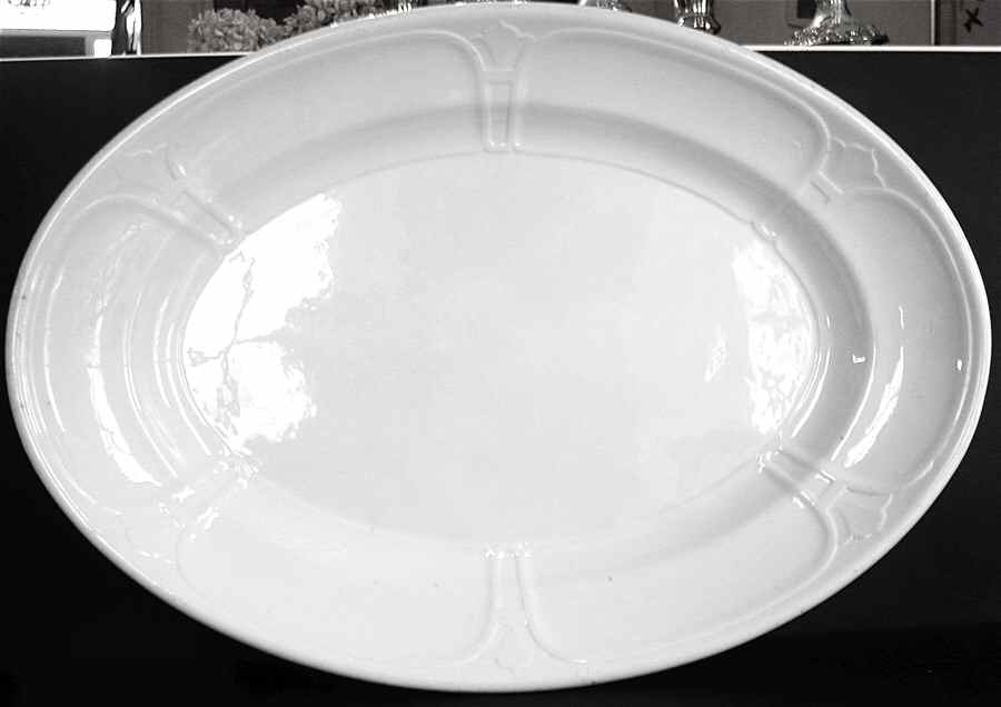 ADA188 20" Oval Serving Platter by Adams China-1