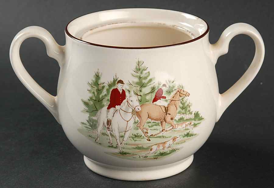Tally Ho (Smooth) Sugar Bowl No Lid by Arklow-1