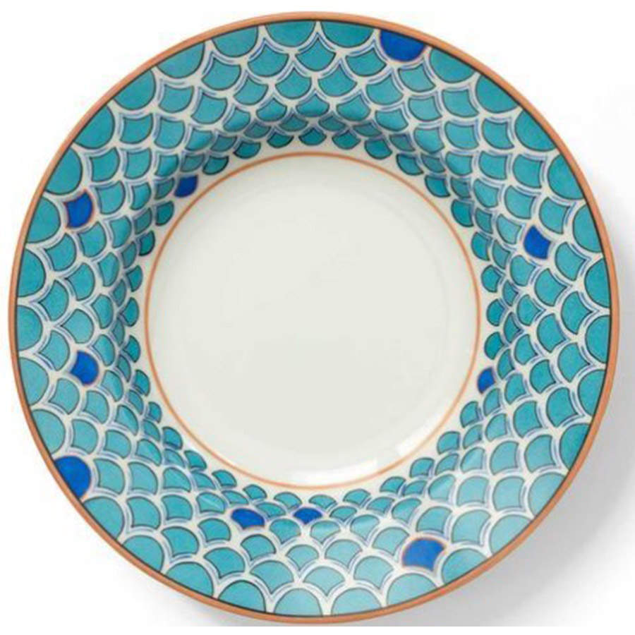 Lagon Large Rim Soup Bowl by Alberto Pinto-1