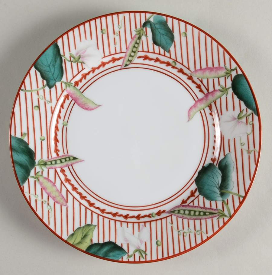 Potager Red Salad/Dessert Plate by Alberto Pinto-1