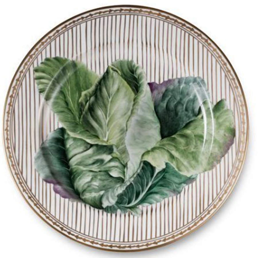 Potager Gold Service Plate (Charger) by Alberto Pinto-1