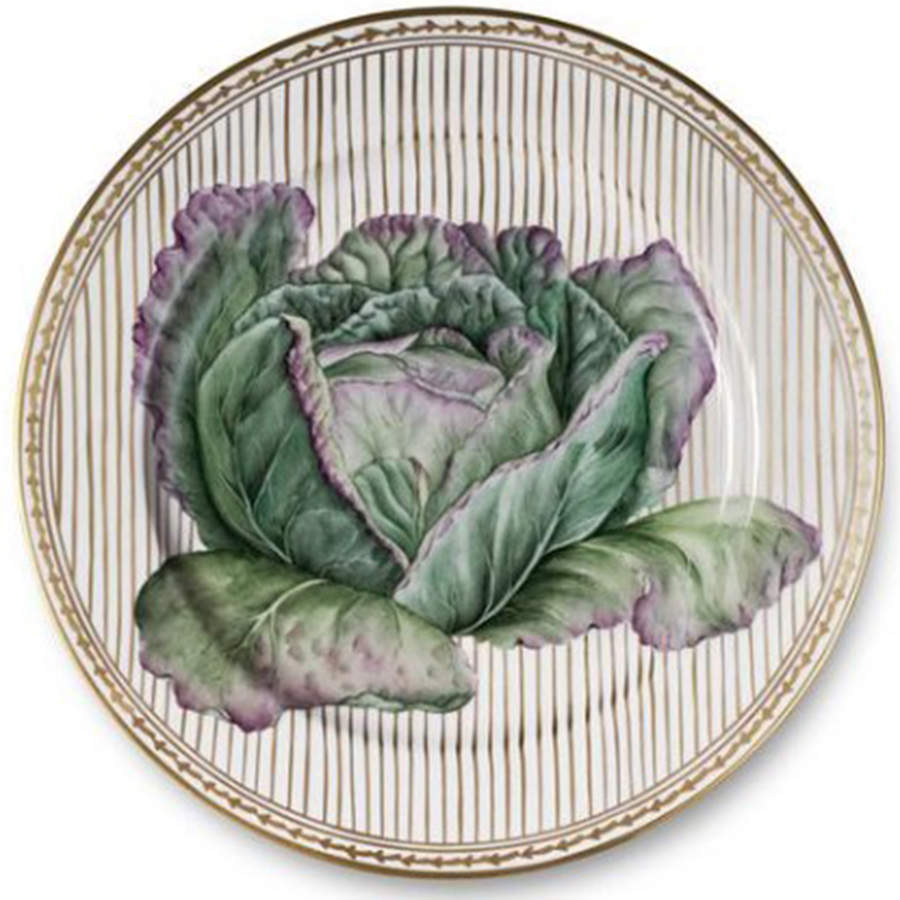 Potager Gold Service Plate (Charger) by Alberto Pinto-1