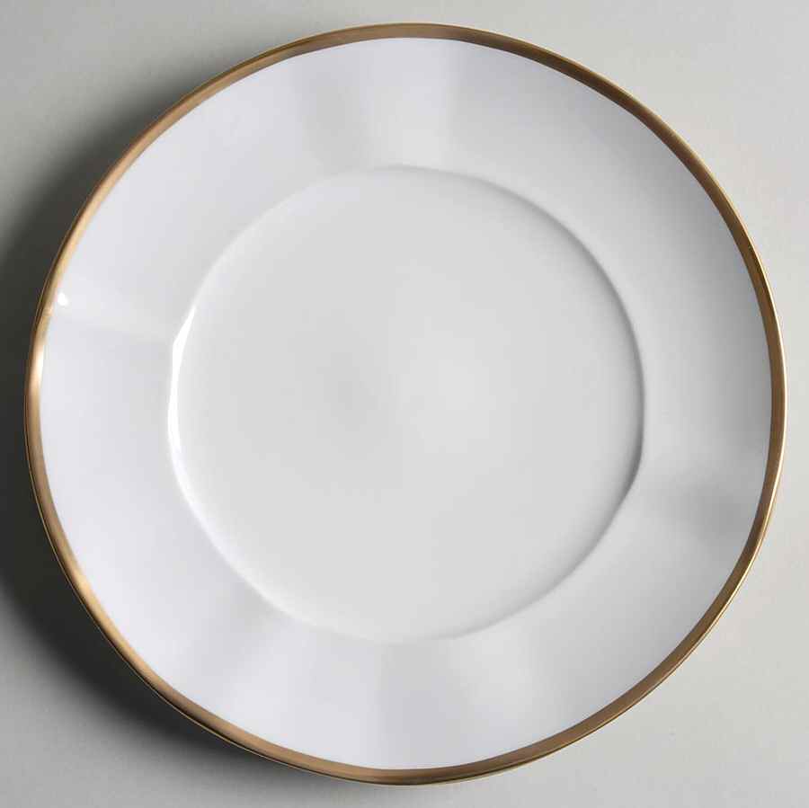 Simply Elegant Gold Salad Plate by Anna Weatherley-1