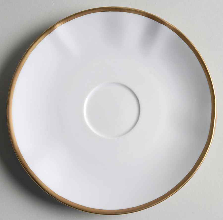 Simply Elegant Gold Saucer by Anna Weatherley-1