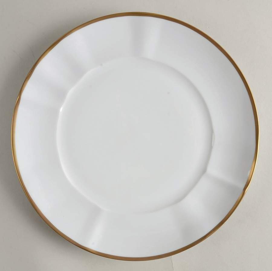 Simply Elegant Gold Dinner Plate by Anna Weatherley-1