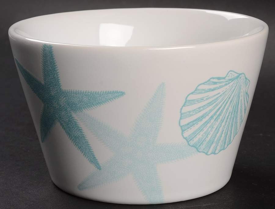 Coastal Life Blue Individual Appetizer Bowl by 222 Fifth (PTS)-1
