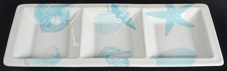 Coastal Life Blue 3 Section Server by 222 Fifth (PTS)-1