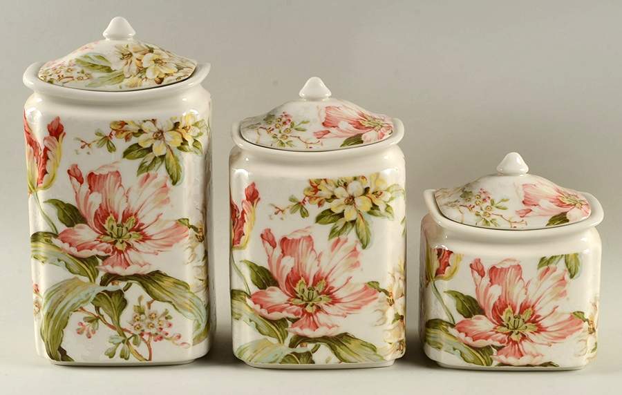 Ellis (3 Piece) Canister Set (Box Set) by 222 Fifth (PTS)-1