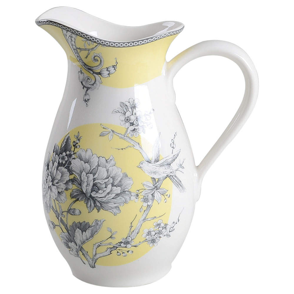 Adelaide Yellow 96 Oz Pitcher by 222 Fifth (PTS)-1