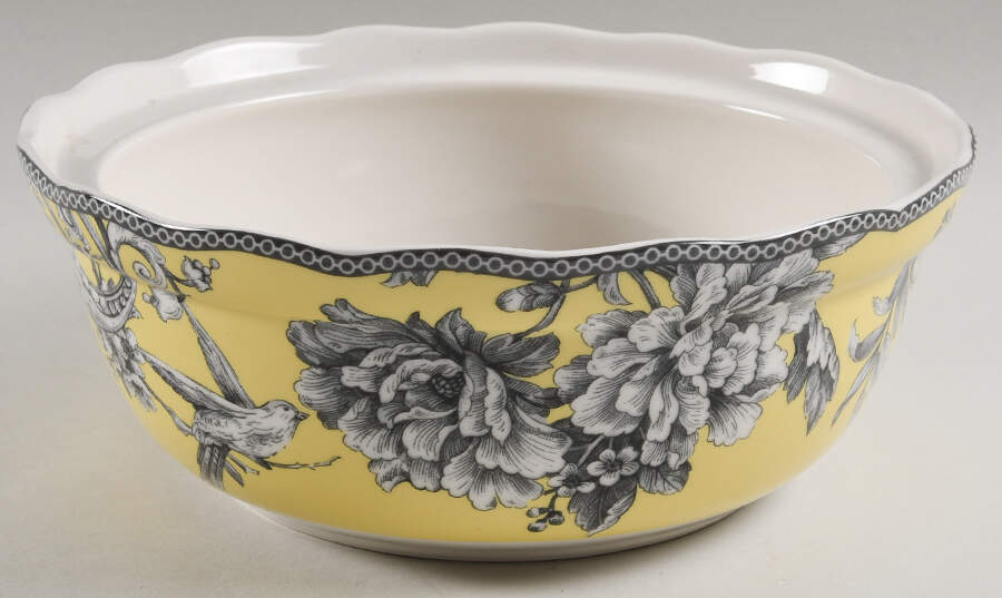 Adelaide Yellow Round Vegetable No Lid by 222 Fifth (PTS)-1
