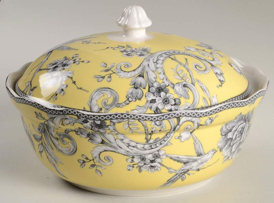Adelaide Yellow Round Covered Vegetable by 222 Fifth (PTS)-1