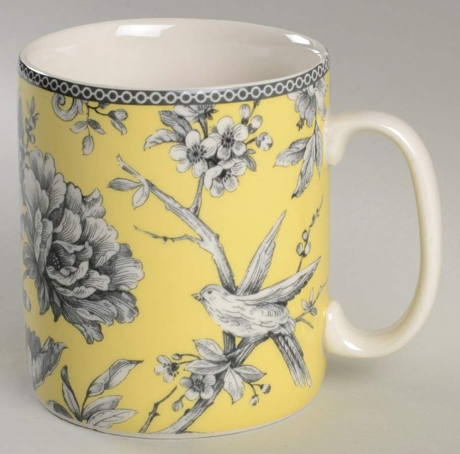 Adelaide Yellow Jumbo Mug by 222 Fifth (PTS)-1
