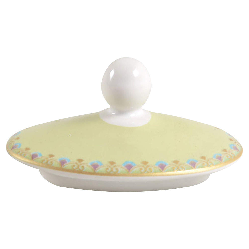 Peacock Garden Lid for Sugar Bowl by 222 Fifth (PTS)-1